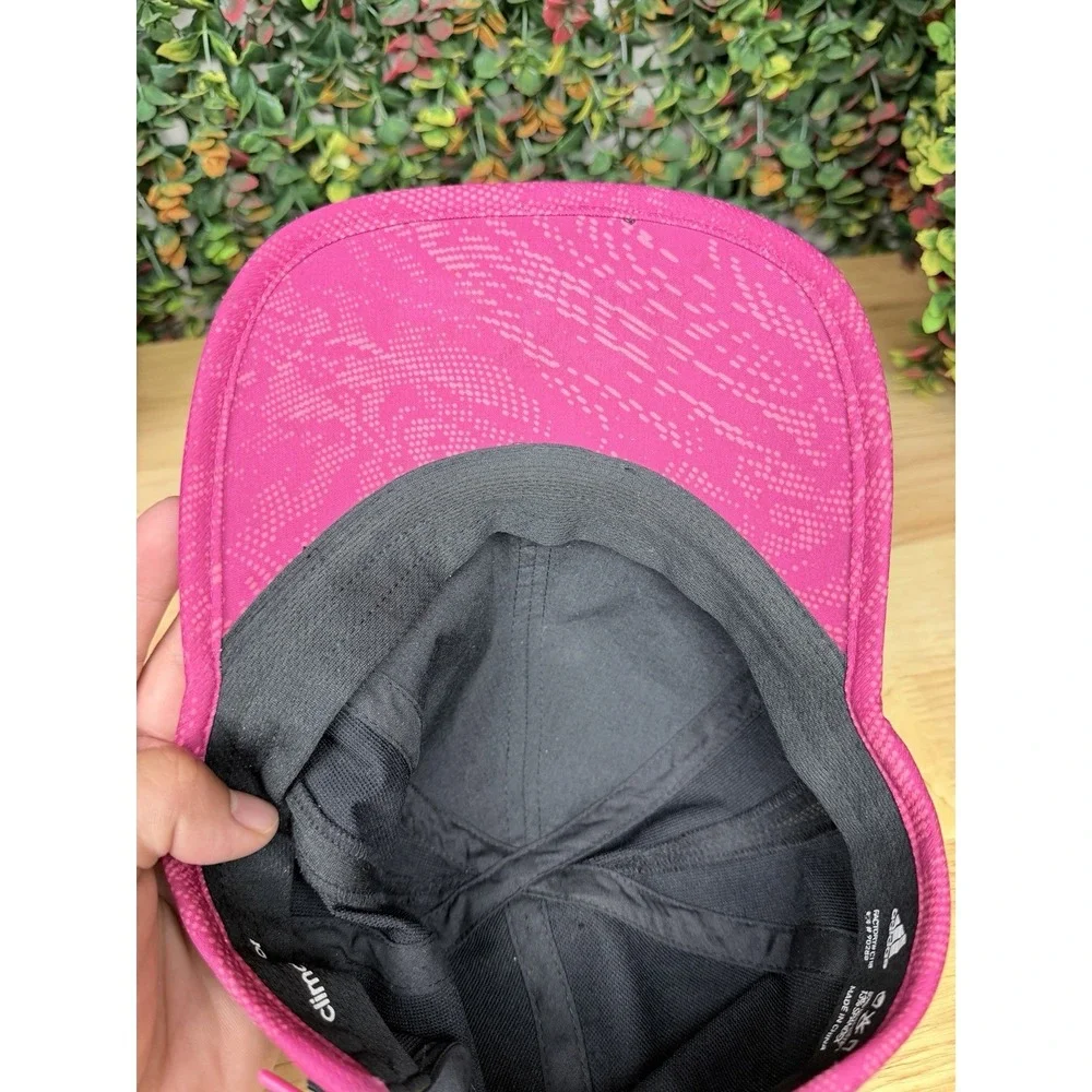 adidas Climacool Hat Cap Strapback Black Adjustable One Size Run Pickle Ball
